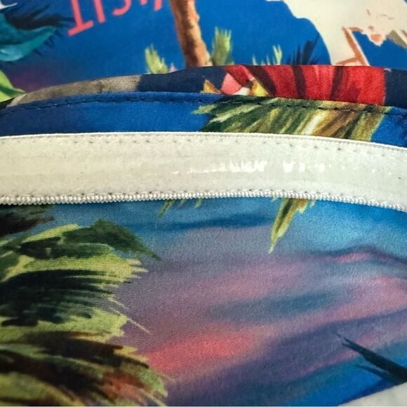 Vibrant Multicolor Wide Leg Jumpsuit - ASOS Tropical Print (UK 16, EU 46, US 14) - Picture 15 of 15